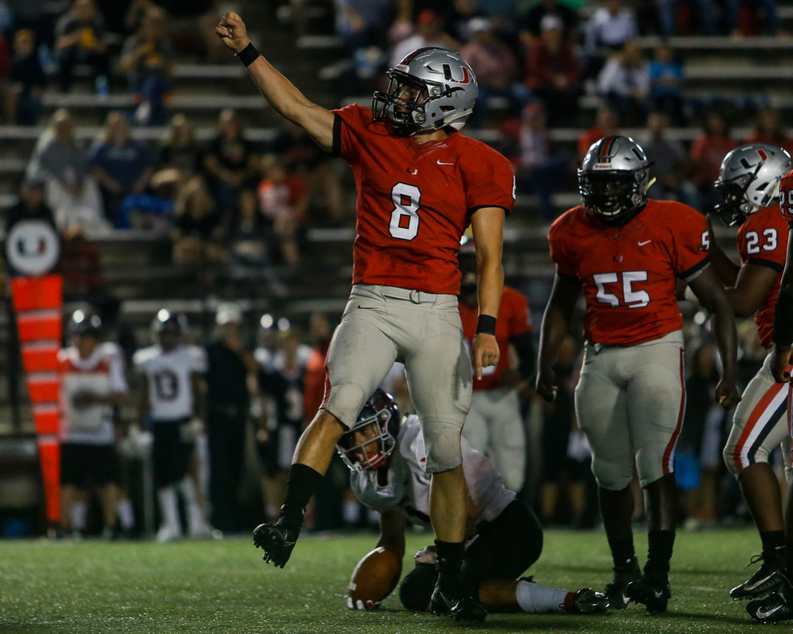 Union Redskins vs Mustang Broncos
